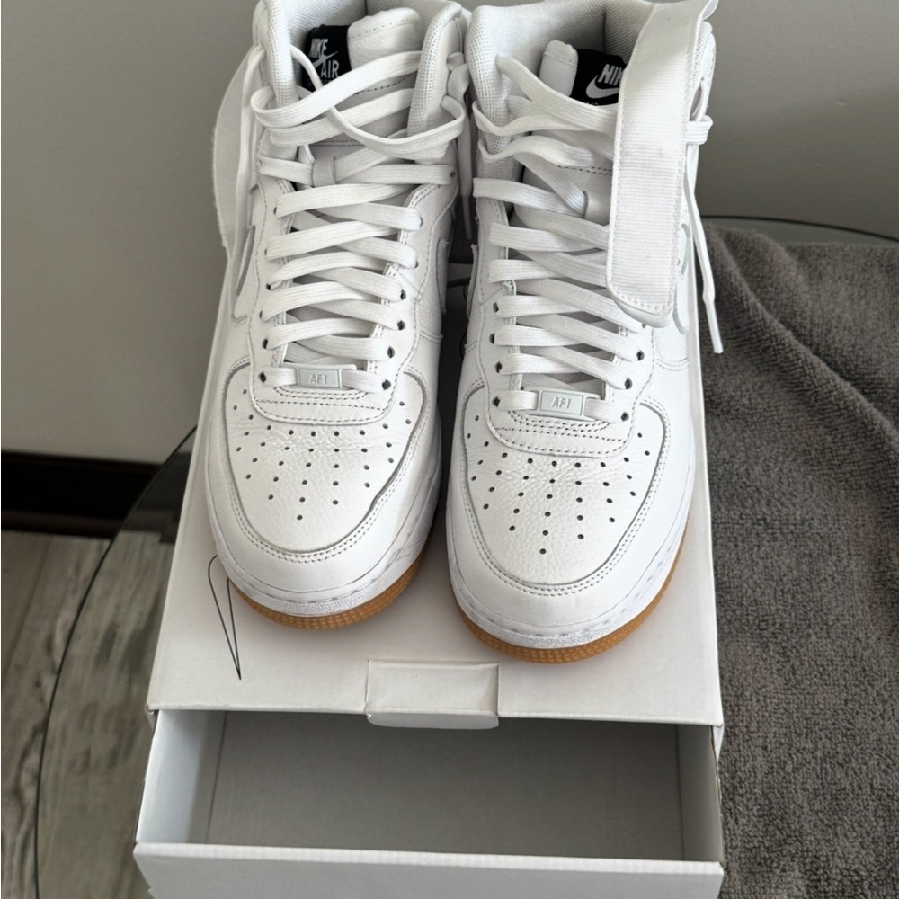 Nike Custom White Sneakers